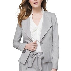 WHITE HOUSE BLACK MARKET Herringbone Suiting Blazer